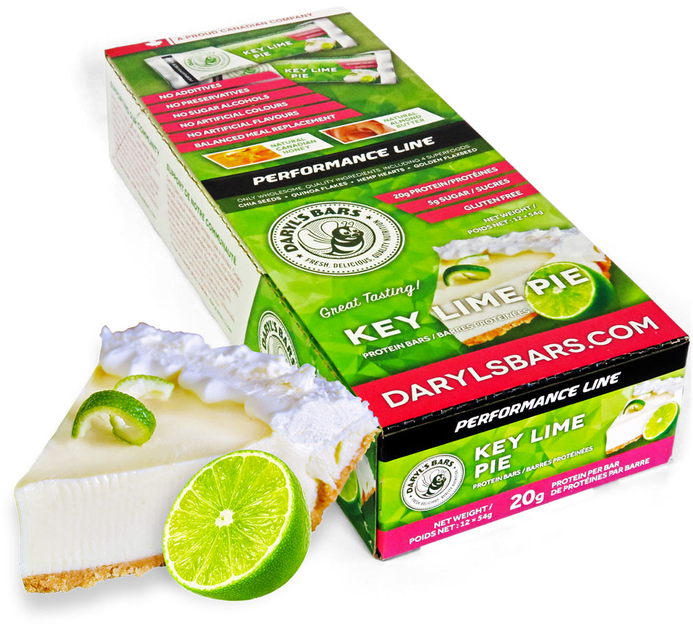 New Key Lime Pie flavoured Performance Line Protein Daryl's Bar